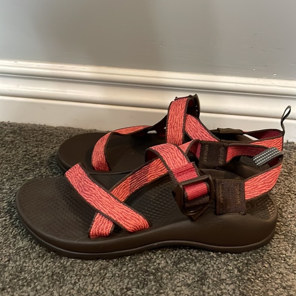 Chaco Kids Z1 Ecotread Sandals 4Y Zebra Pink NWOB NEW but no box. Bundle & Save! - Picture 1 of 5